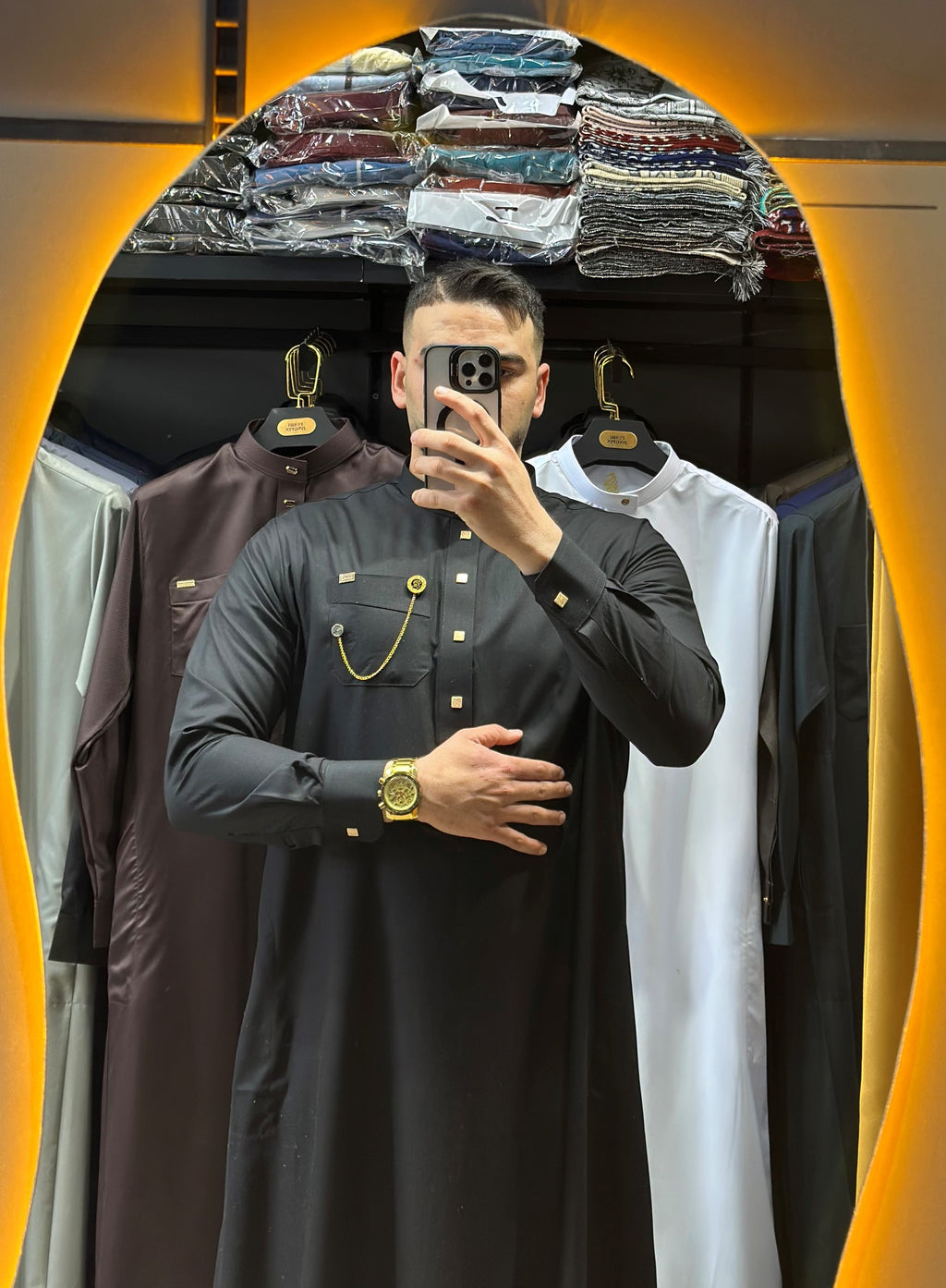 قميص رجالي فاخر + 3 هدايا مجانًا